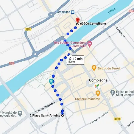 T1 Bis Ideal Pour Les Jo 2024 ! Compiègne